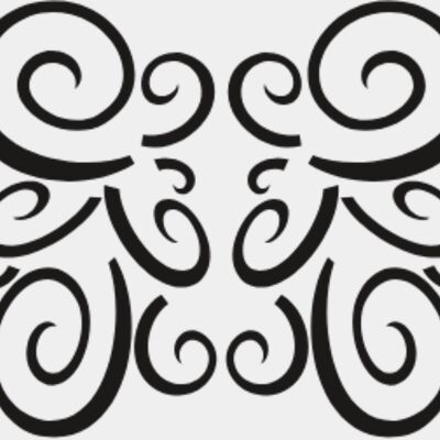 Swirls 9 B W  Thumbnail