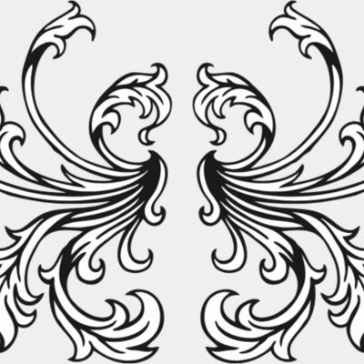 Filigree 1 B W  Thumbnail