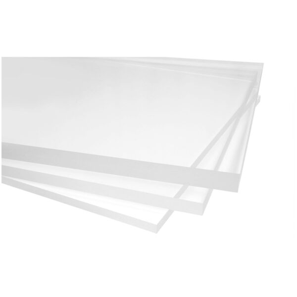 11 3/4" x 23 3/4" x 1/8" Cast Acrylic Sheet Stock/Double Sided Masking Thumbnail
