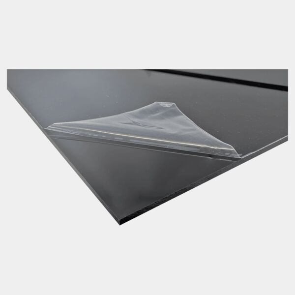 24" x 48" x 1/4" Cast Acrylic Sheet Stock/Double Sided Masking Thumbnail