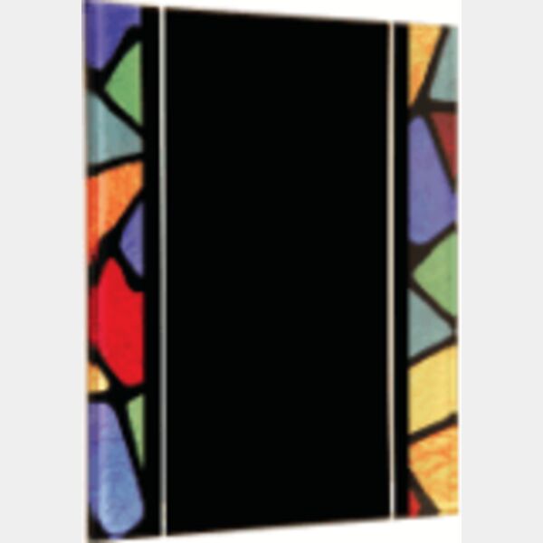 9" x 12" Stained Glass Acrylic Plaque with Hanger Thumbnail