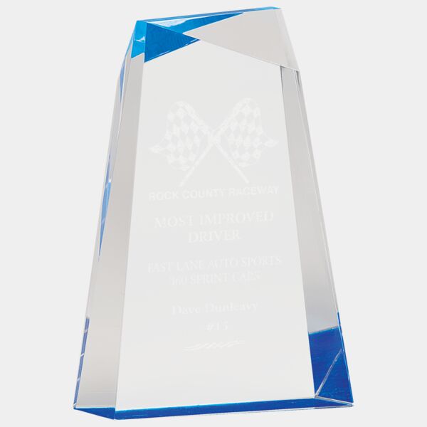 8" Facet Wedge Acrylic Thumbnail