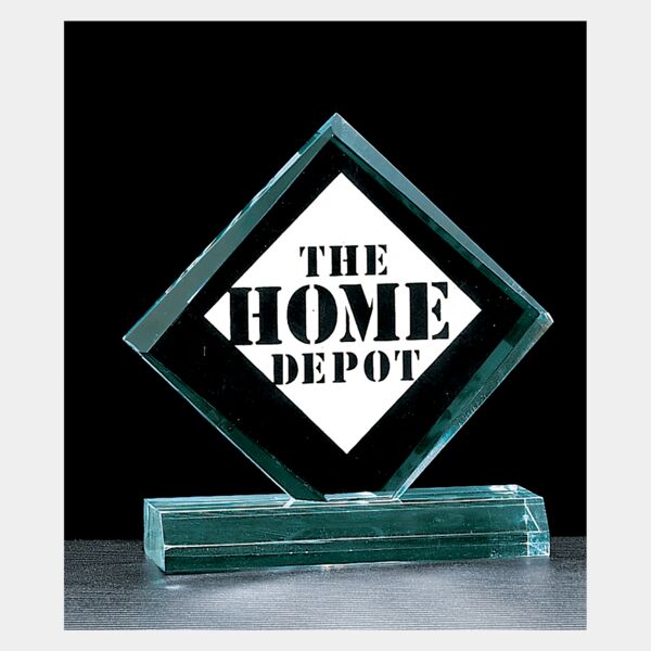 4 1/2" x 5 1/8" Diamond Series Jade Acrylic Thumbnail