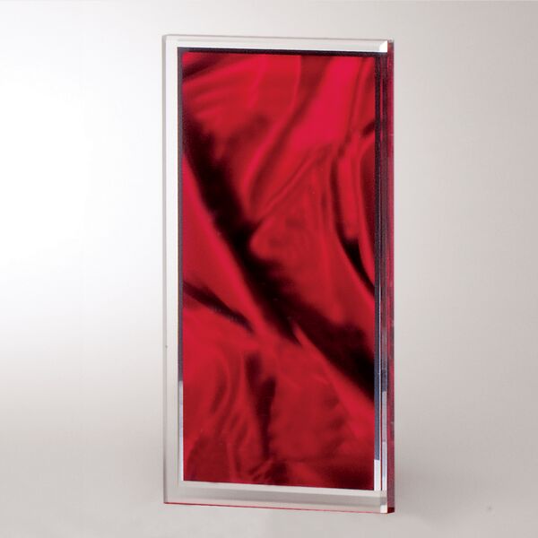 5 x 6 1/2" Deep Draped Satin Patterned Acrylic-Upright Only Thumbnail