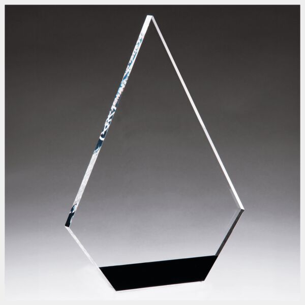 5 3/4" x 8" Diamond Series Acrylic with Accent-Upright Only Thumbnail