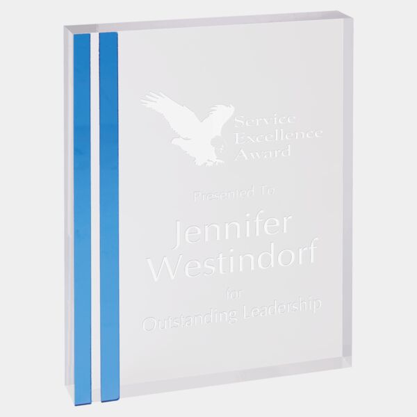 4" x 6" Rectangle Acrylic with Edge Thumbnail