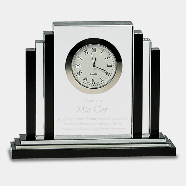 6" Crystal with Clock and Crystal Trim Thumbnail