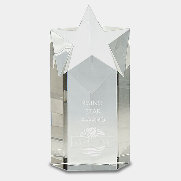 8" Crystal Star Column Thumbnail