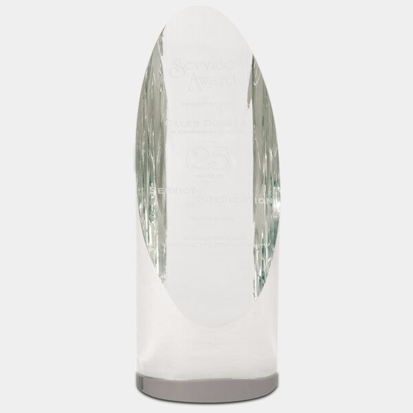 7 1/2" Crystal Cylinder Thumbnail