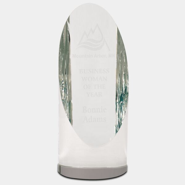 6 1/2" Crystal Cylinder Thumbnail