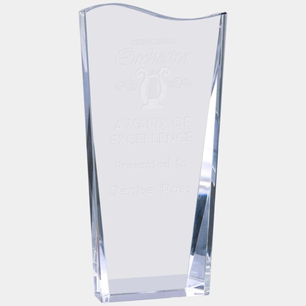 7 3/4" Crystal Facet Wave Thumbnail