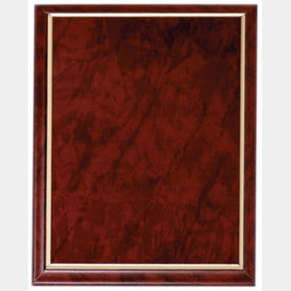 10 1/2" x 13" Ruby Marble Finish Plaque with Cove Edge Thumbnail