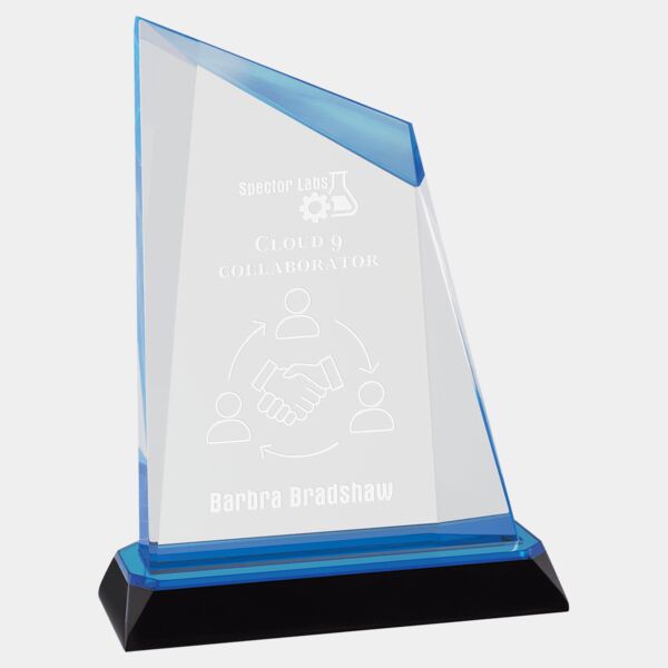 7 3/4" Peak Diamond Corner Base Impress Acrylic Thumbnail