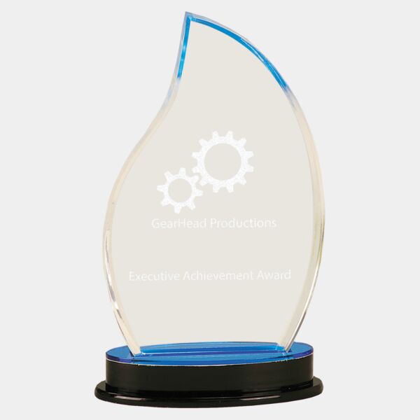 9 1/4" Flame Impress Acrylic Thumbnail