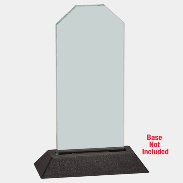 3" x 7" Jade Corners Pop-In Acrylic (Base not included) Thumbnail