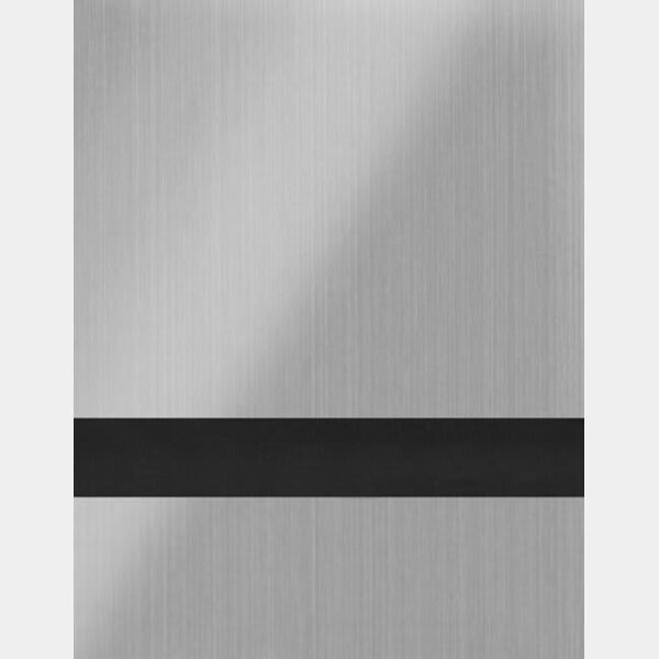 24" x 49" x 1/16" Brushed Stainless/ Gemini Duets Laser XT Plastic Thumbnail