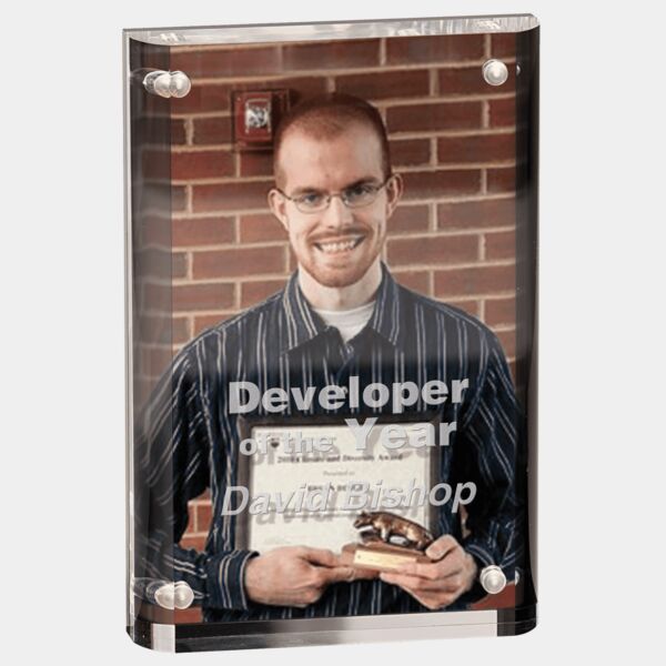 4" x 6" Magnetic Acrylic Award Thumbnail