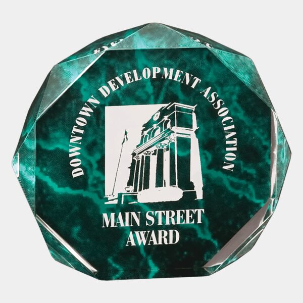 5" Marble Octagon Acrylic Award Thumbnail
