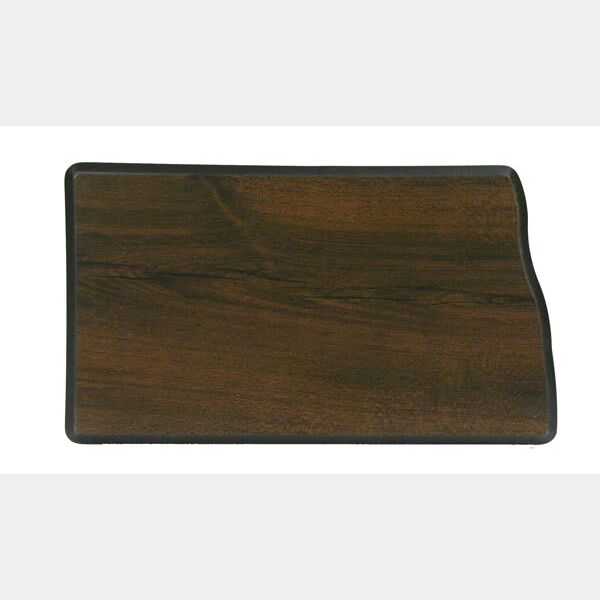 8" x 12" Finish Edge North Dakota State Plaque Thumbnail