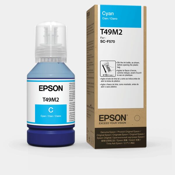 Epson Cyan 140ML T49M Ultrachrome Sublimation Ink Thumbnail