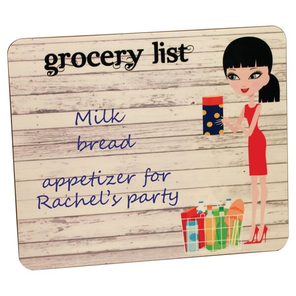 7.5" x 9" Unisub Sublimatable MDF Panel with Radius Corners Thumbnail