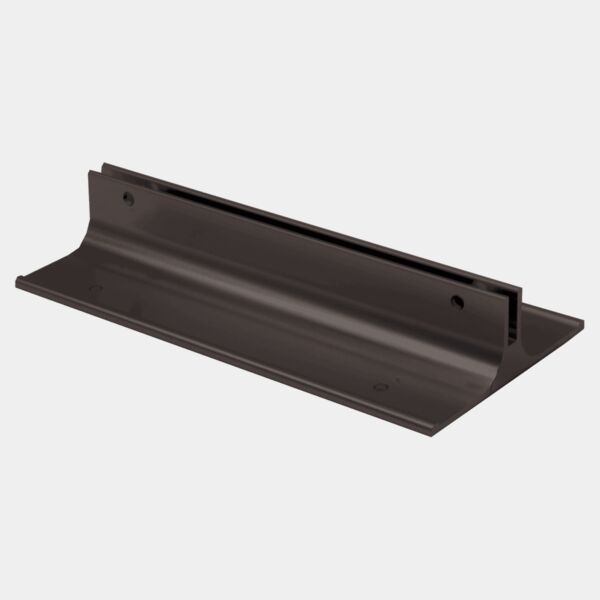 6", Kota Pro Aluminum Corridor Bracket, Fits 1/8" Thick Plastic Insert Thumbnail