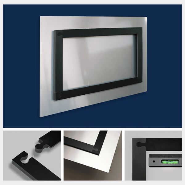 16 x 16 Photo 4-Way French Cleat Hanging System Thumbnail