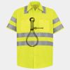 High Visibility Safety Short Sleeve Work Shirt Thumbnail