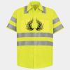 High Visibility Safety Short Sleeve Work Shirt Thumbnail