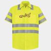 High Visibility Safety Short Sleeve Work Shirt Thumbnail