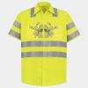 High Visibility Safety Short Sleeve Work Shirt Thumbnail