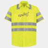 High Visibility Safety Short Sleeve Work Shirt Thumbnail