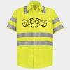 High Visibility Safety Short Sleeve Work Shirt Thumbnail