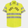 High Visibility Safety Short Sleeve Work Shirt Thumbnail