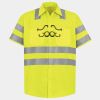 High Visibility Safety Short Sleeve Work Shirt Thumbnail