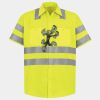 High Visibility Safety Short Sleeve Work Shirt Thumbnail