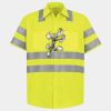 High Visibility Safety Short Sleeve Work Shirt Thumbnail