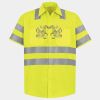 High Visibility Safety Short Sleeve Work Shirt Thumbnail
