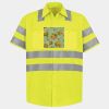 High Visibility Safety Short Sleeve Work Shirt Thumbnail