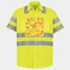 High Visibility Safety Short Sleeve Work Shirt Thumbnail
