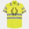 High Visibility Safety Short Sleeve Work Shirt Thumbnail