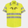 High Visibility Safety Short Sleeve Work Shirt Thumbnail