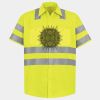 High Visibility Safety Short Sleeve Work Shirt Thumbnail