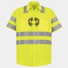 High Visibility Safety Short Sleeve Work Shirt Thumbnail