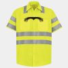 High Visibility Safety Short Sleeve Work Shirt Thumbnail